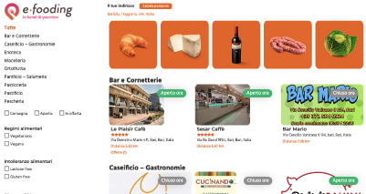 realizzazione marketplace food e-commerce