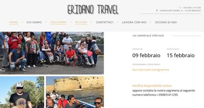 Realizzazione sito web turismo disabili