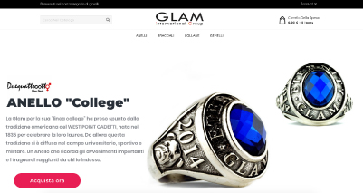 realizzazione sito e-commerce gioielli